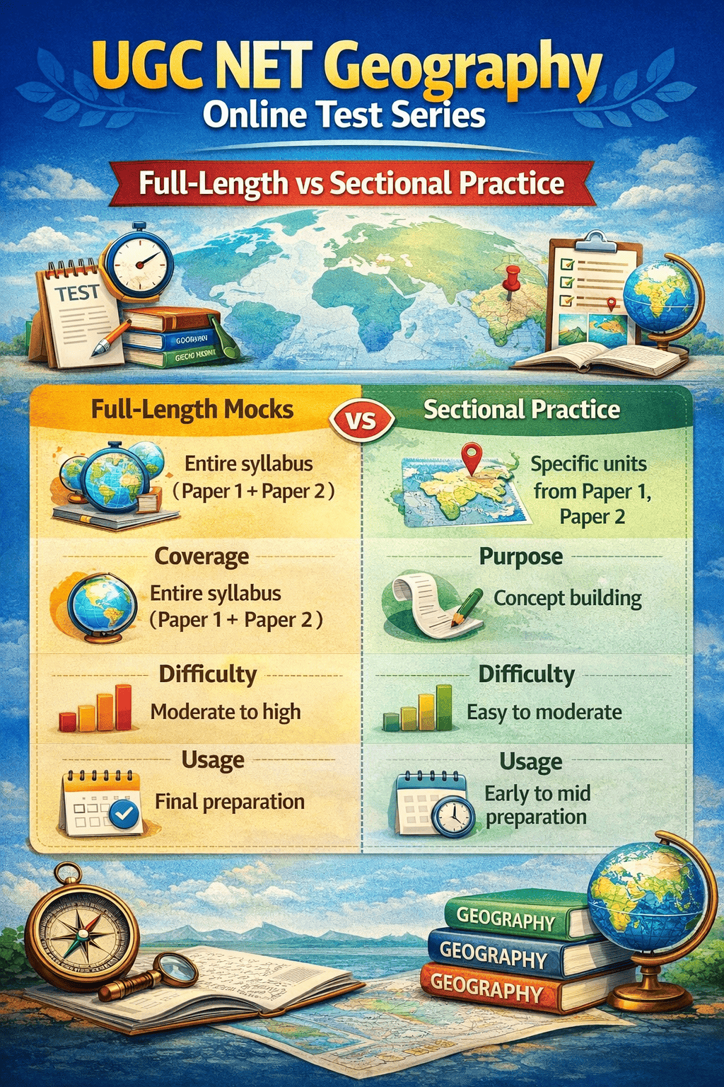 UGC NET Geography online test series