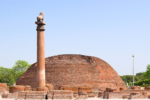 Ashokan Pillars and Stupas 