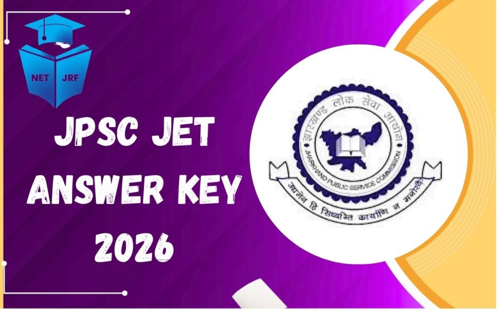 JPSC JET Answer Key 2026