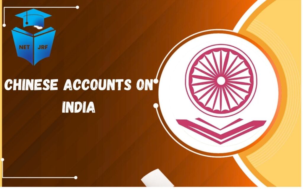 chinese accounts on india