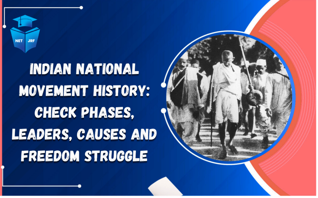 Indian National Movement History Check Phases, Leaders, Causes and Freedom Struggl