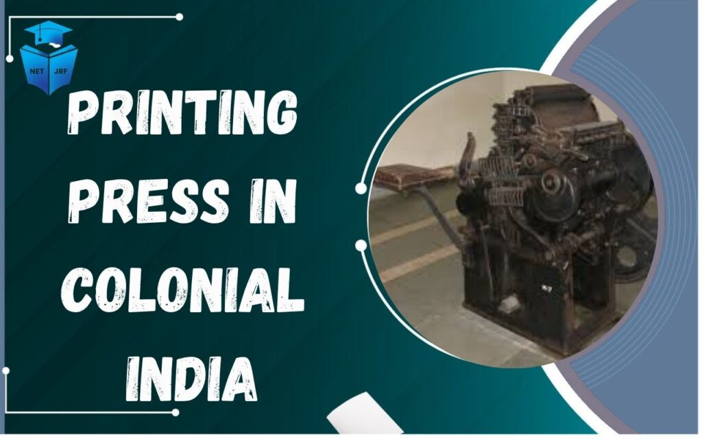 Printing Press in Colonial India