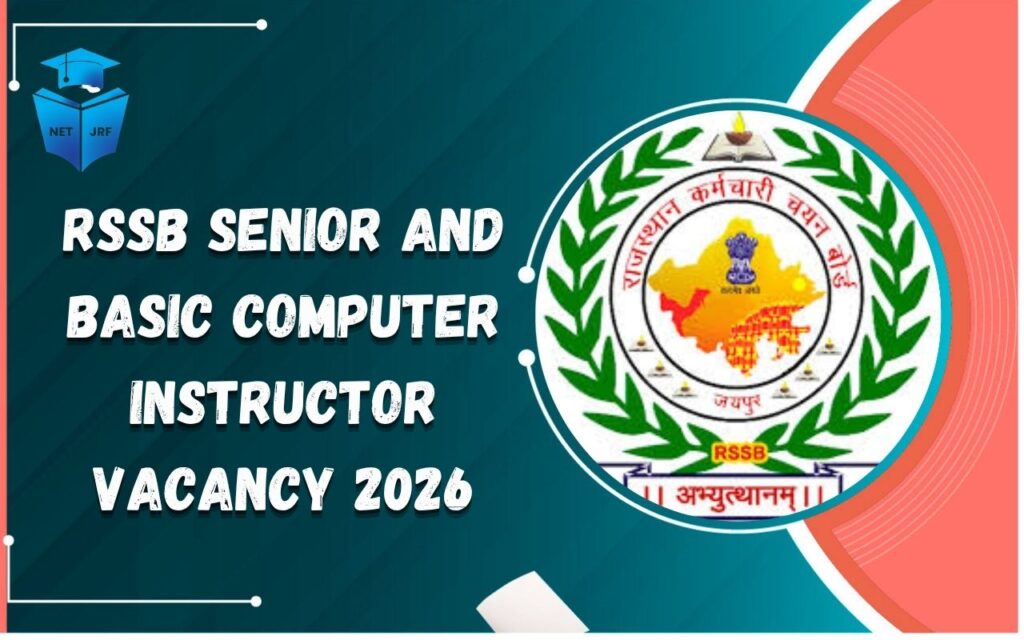 RSSB Senior and Basic Computer Instructor Vacancy 2026