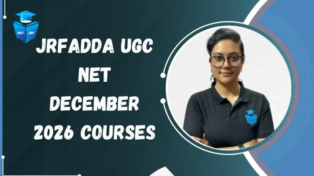 UGC NET December 2026 Courses