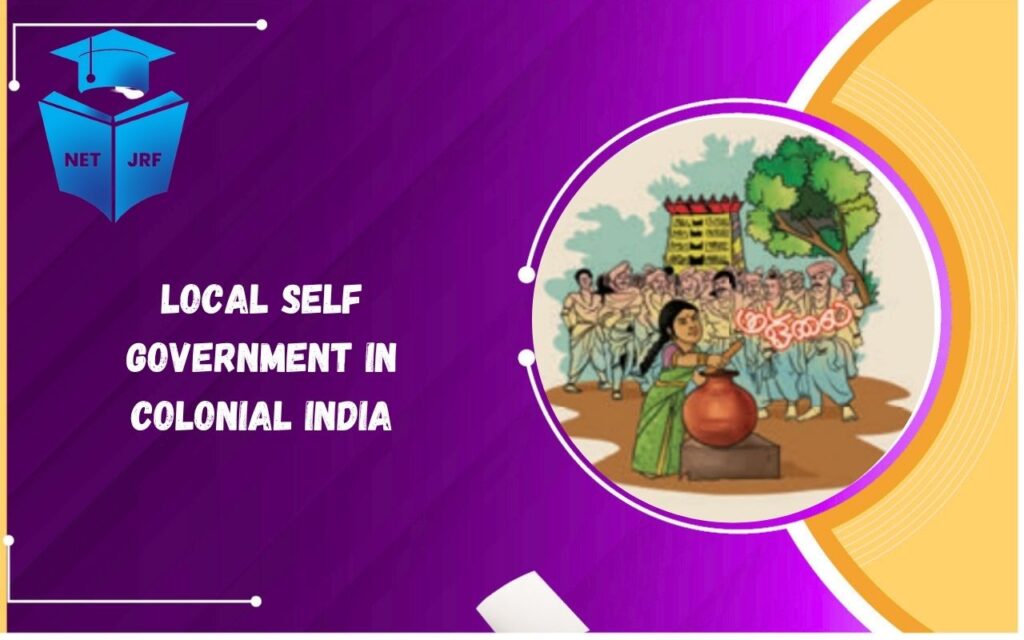 local self government in colonial india