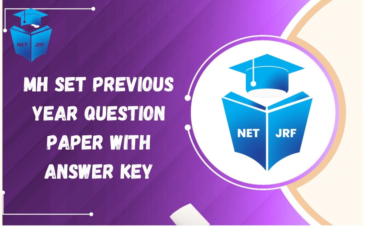 MH SET Previous Year Question Paper with Answer Key