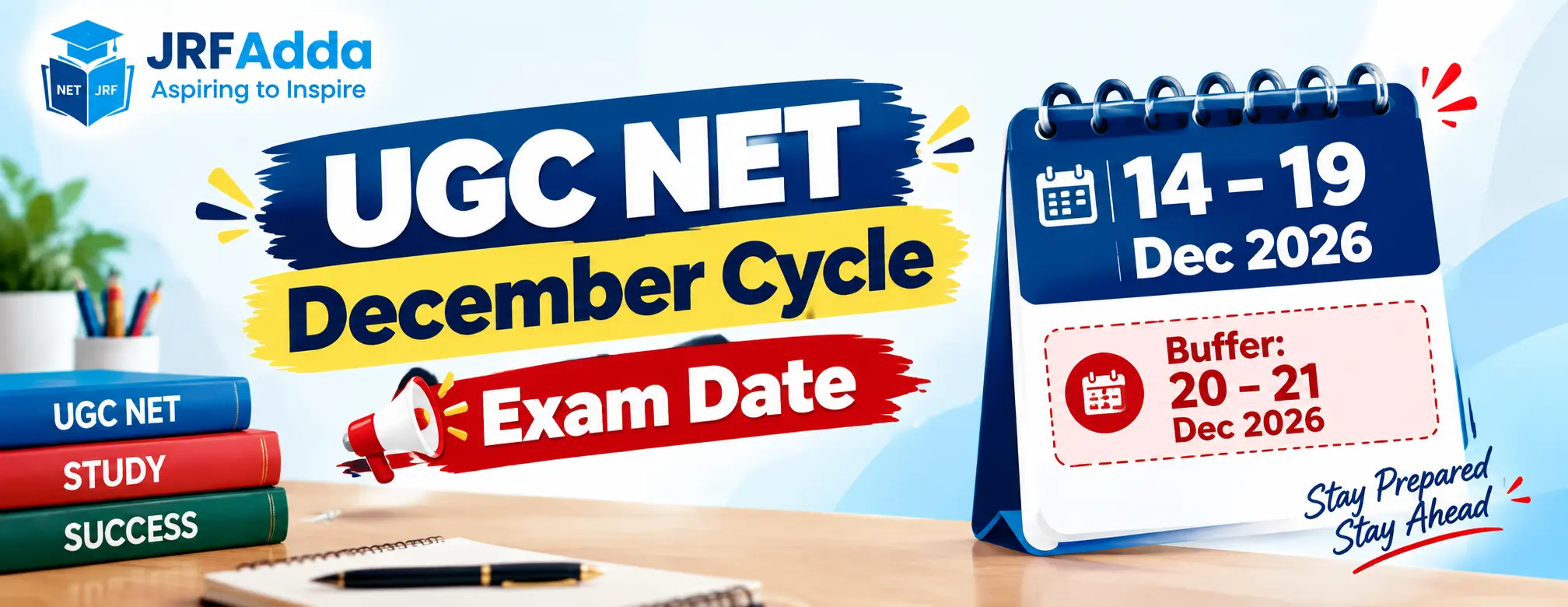 UGC NET December Cycle Exam Date