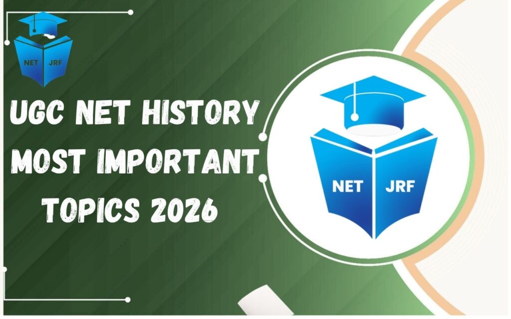 UGC NET History Most Important Topics 2026