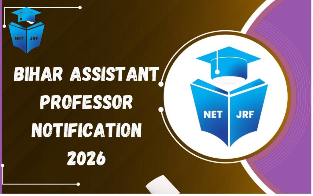 Bihar Assistant Professor Notification 2026
