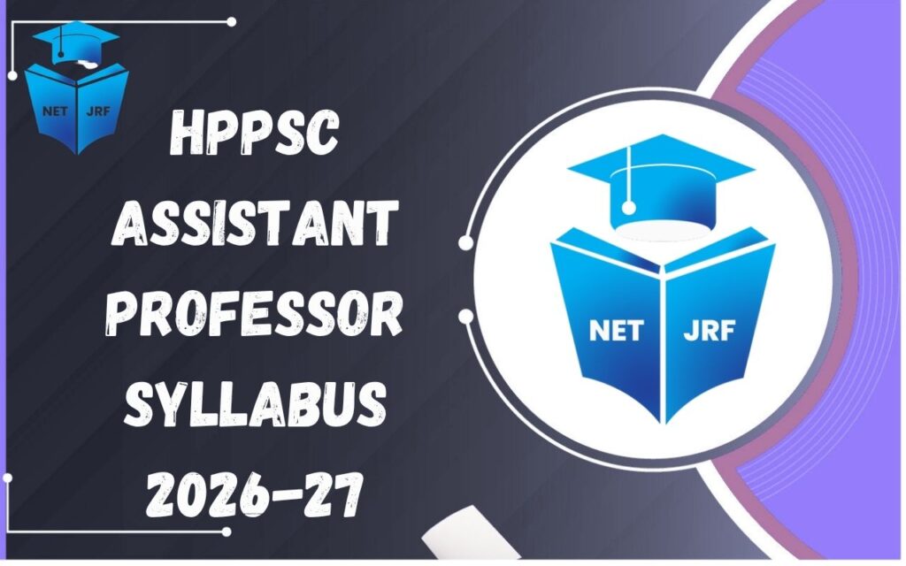 HPPSC Assistant Professor Syllabus 2026-27