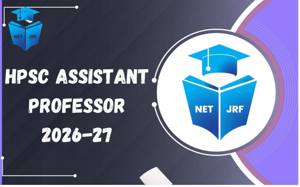 HPSC Assistant Professor 2026-27