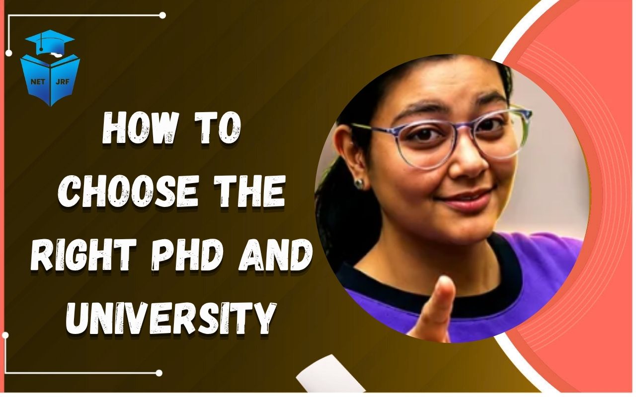 How to Choose-the Right PhD and University