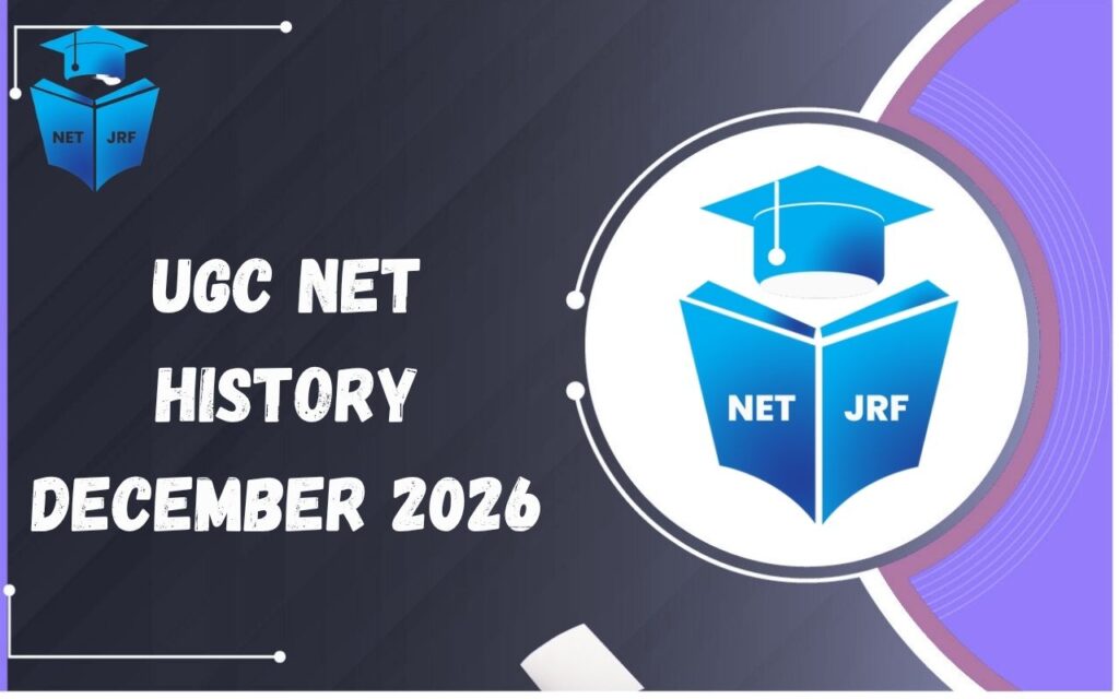 UGC NET History December 2026