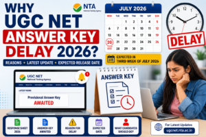 UGC NET answer key delay