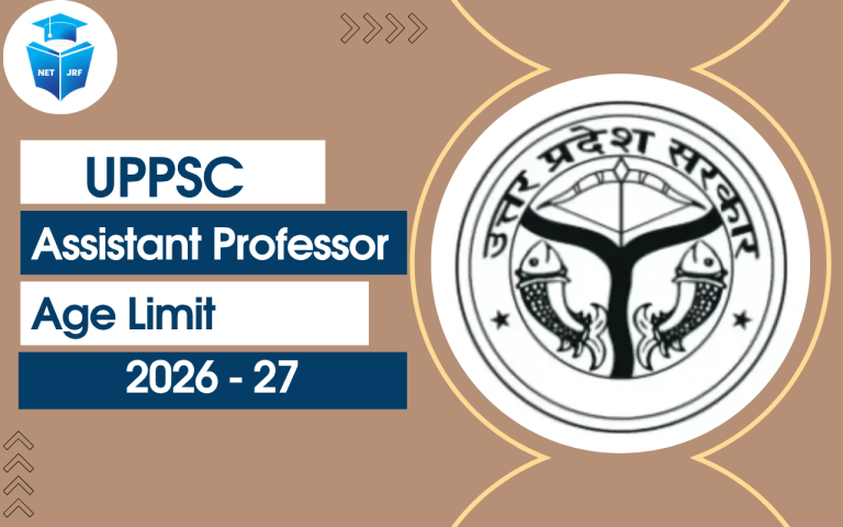 UPPSC Assistant Professor Age Limit 2026