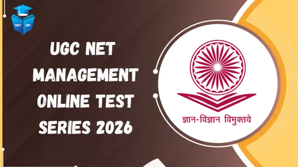 ugc net management online test series 2026