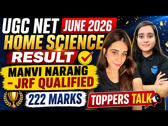 JRF Adda Topper Manvi Narang June Result 2026 Success Story