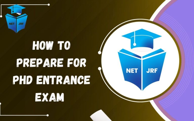 How to Prepare for PhD Entrance Exam
