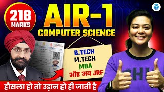 JRF Adda UGC NET Computer Science Topper Harpreet Singh Anand