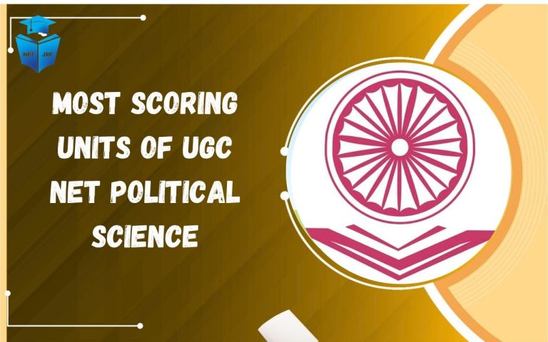Most Scoring Units of UGC NET