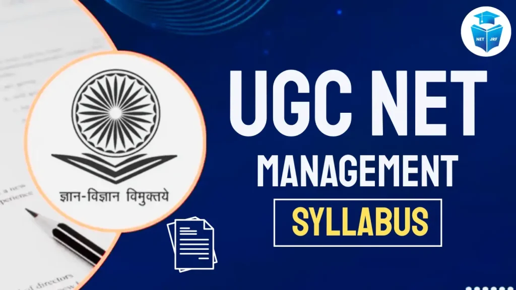 UGC NET Management Syllabus 2026