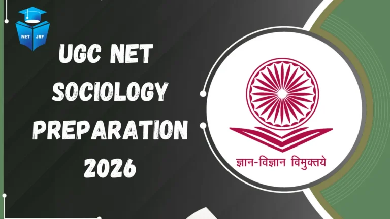 UGC NET sociology preparation