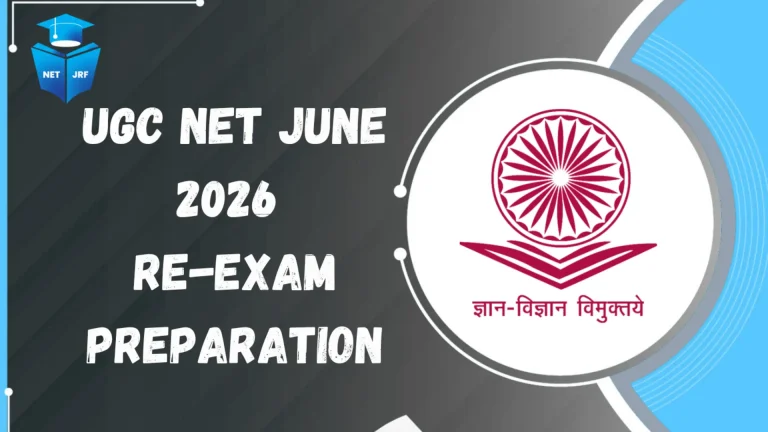 ugc net june 2026 re-exam preparation
