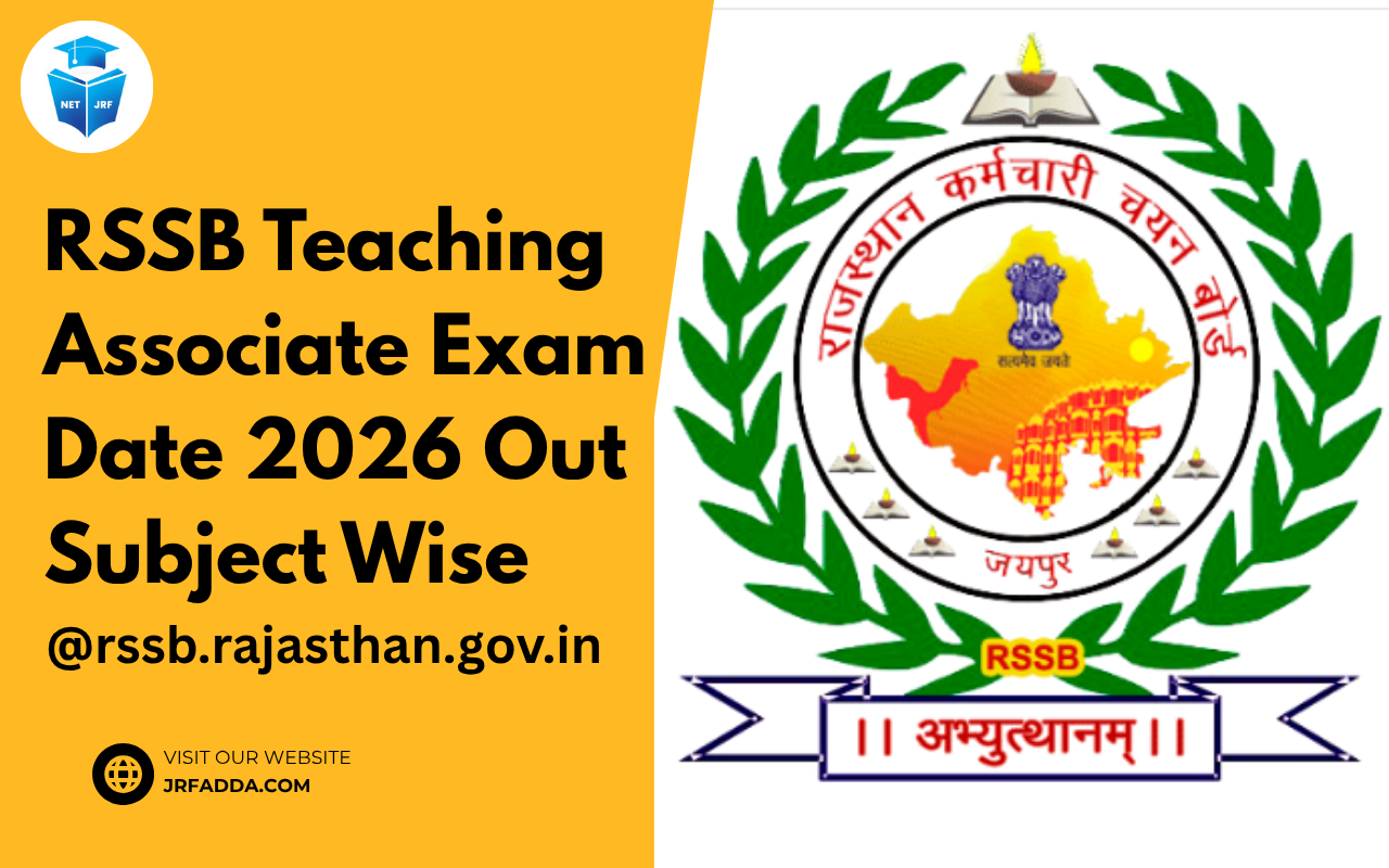 RSSB Teaching Associate Exam
