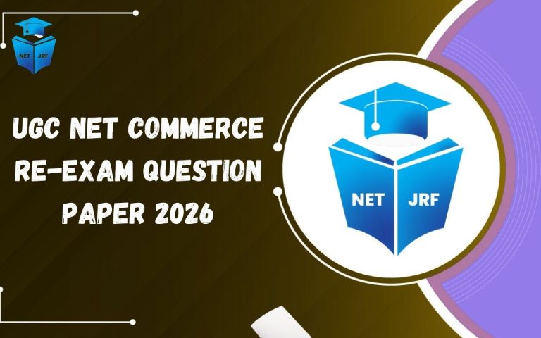 UGC NET Commerce Re-Exam Question Paper 2026