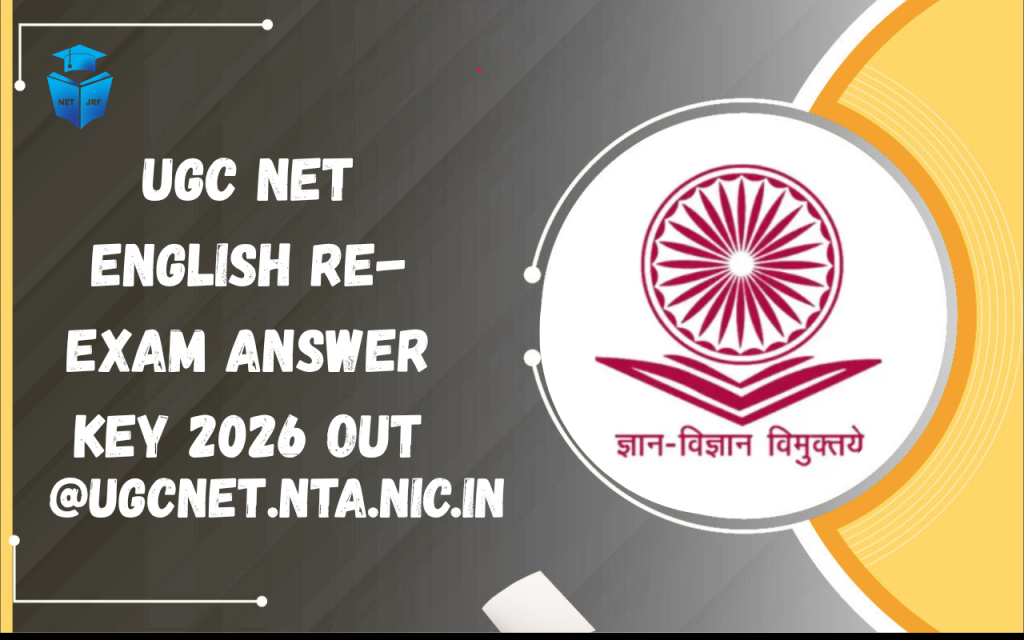UGC NET English Re-Exam Final Answer Key 2026