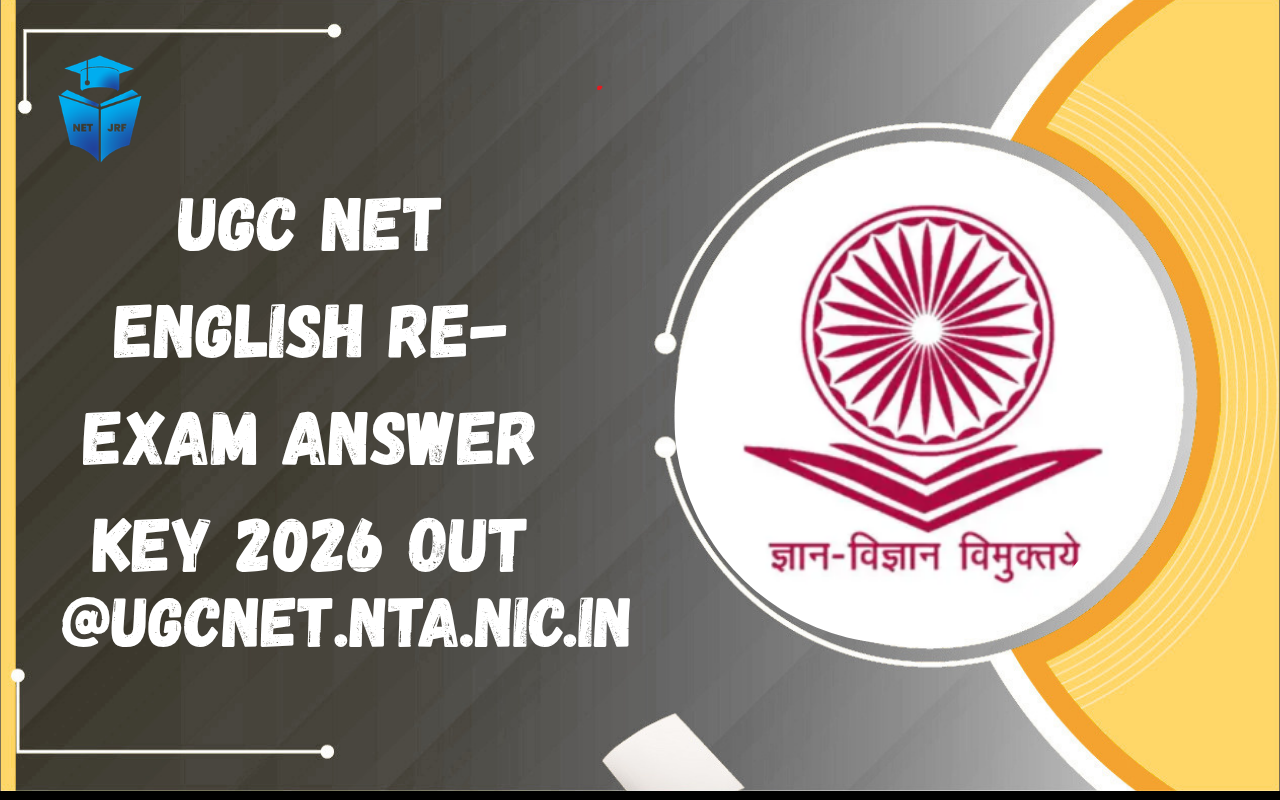UGC NET English Re-Exam Final Answer Key 2026