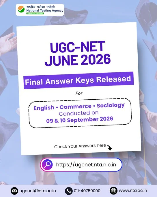 UGC NET Final answer Key
