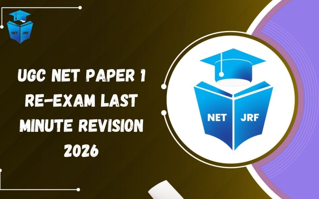 UGC NET Paper 1 Re-Exam Last Minute Revision 2026