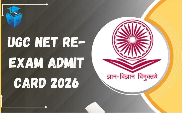 UGC NET Re-exam Admit card 2026