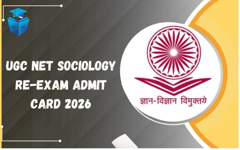 UGC NET re exam sociology 2026