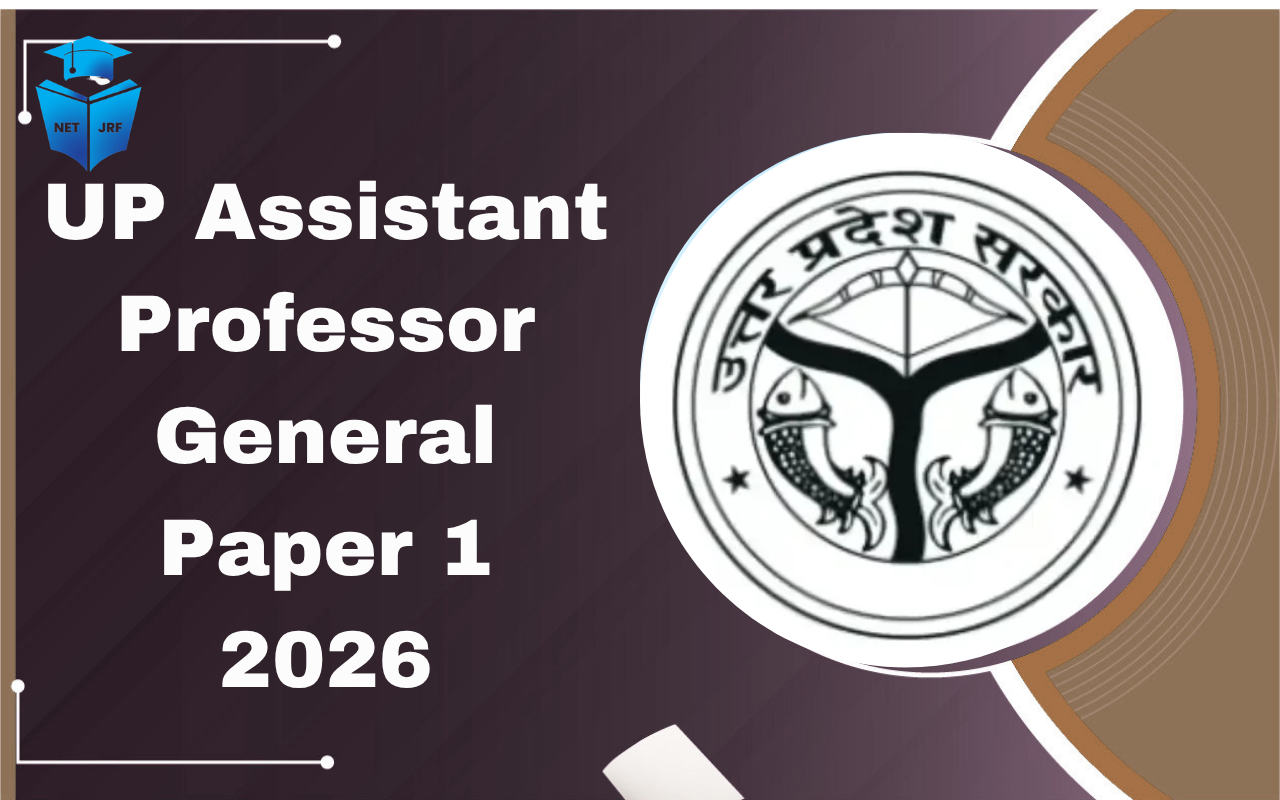 UP Assistant Professor General Paper 1 2026