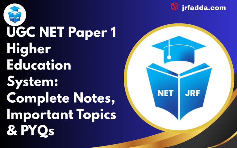 UGC NET Paper 1 Higher Education System
