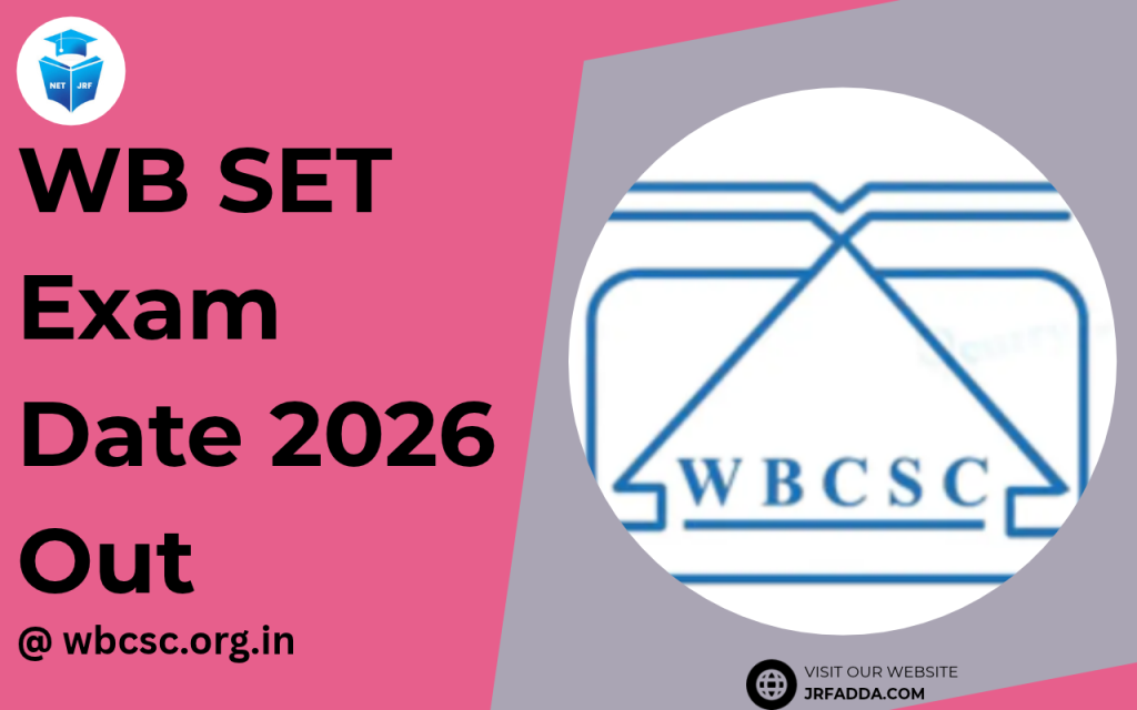 WB SET Exam Date 2026