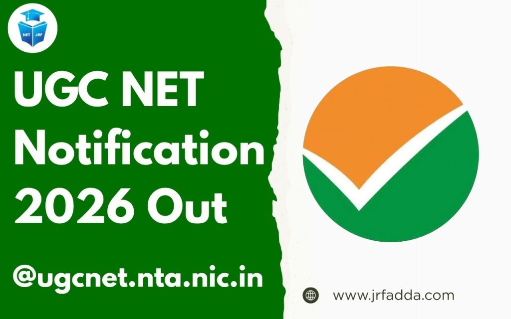 UGC NET December Notification 2026 Out